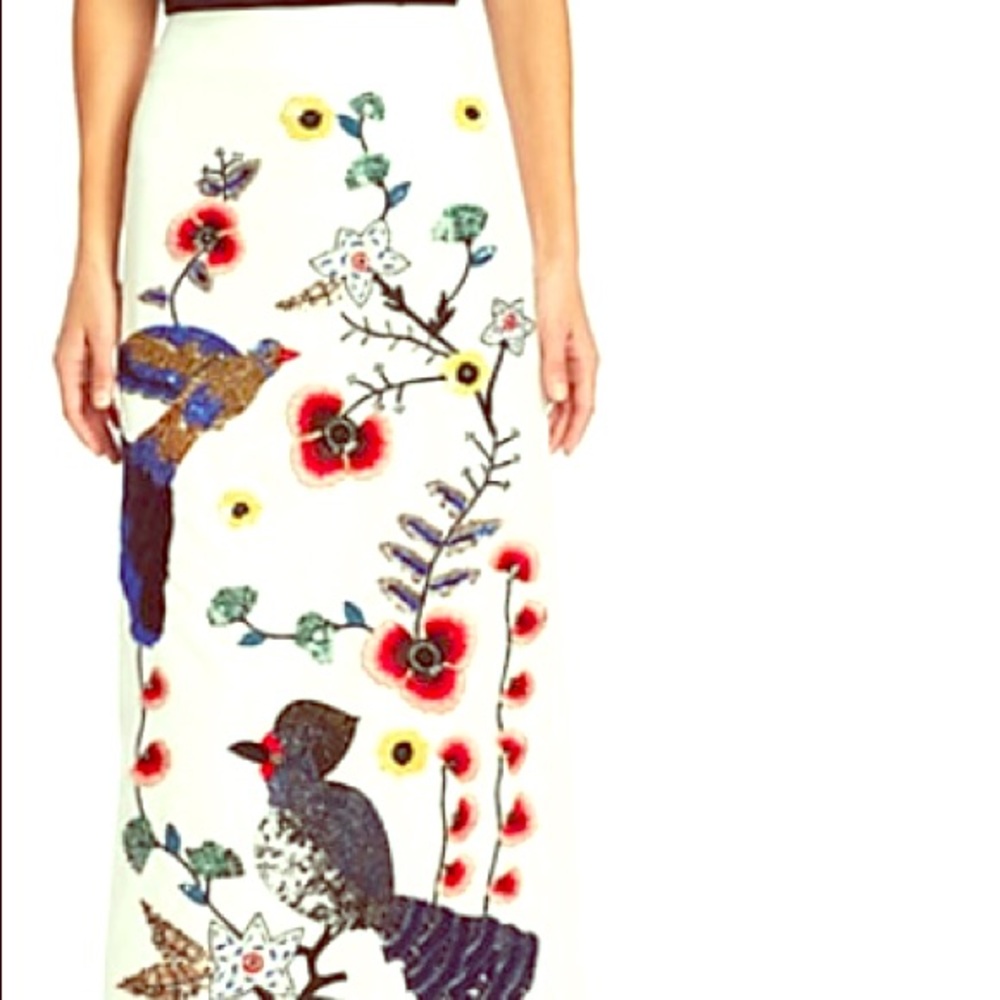 NWT Alice + Olivia Ella Embellished maxi s…